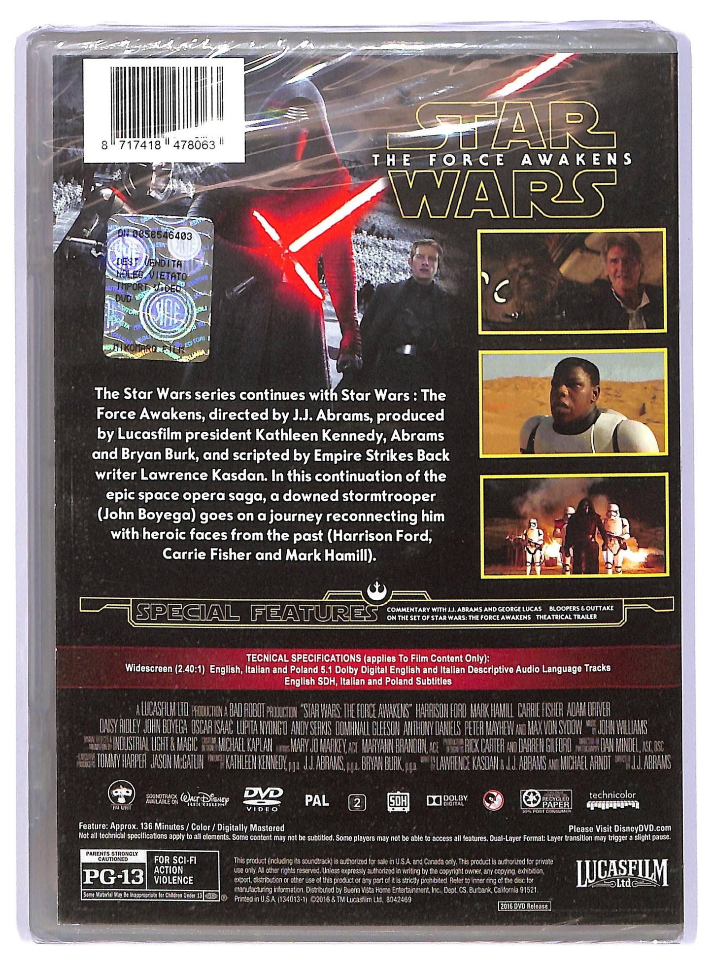 EBOND Star Wars The Force Awakens DVD D734142