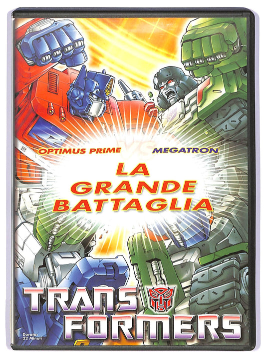 EBOND Optimus prime vs megatron - la grande battaglia - trans formers EDITORIALE DVD D734162