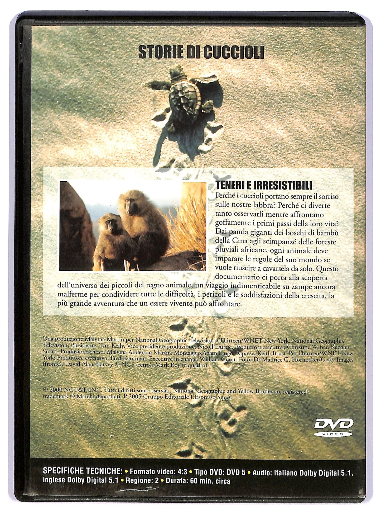 EBOND national geographic storie di cuccioli  EDITORIALE DVD D734306