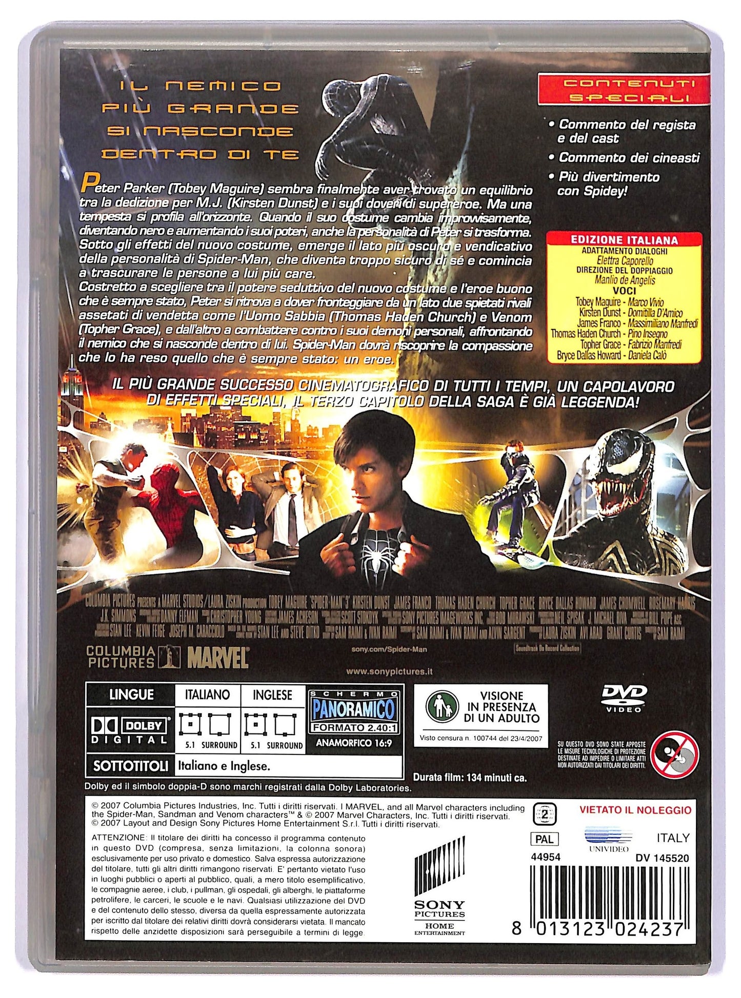EBOND Spider-Man 3 DVD D734309