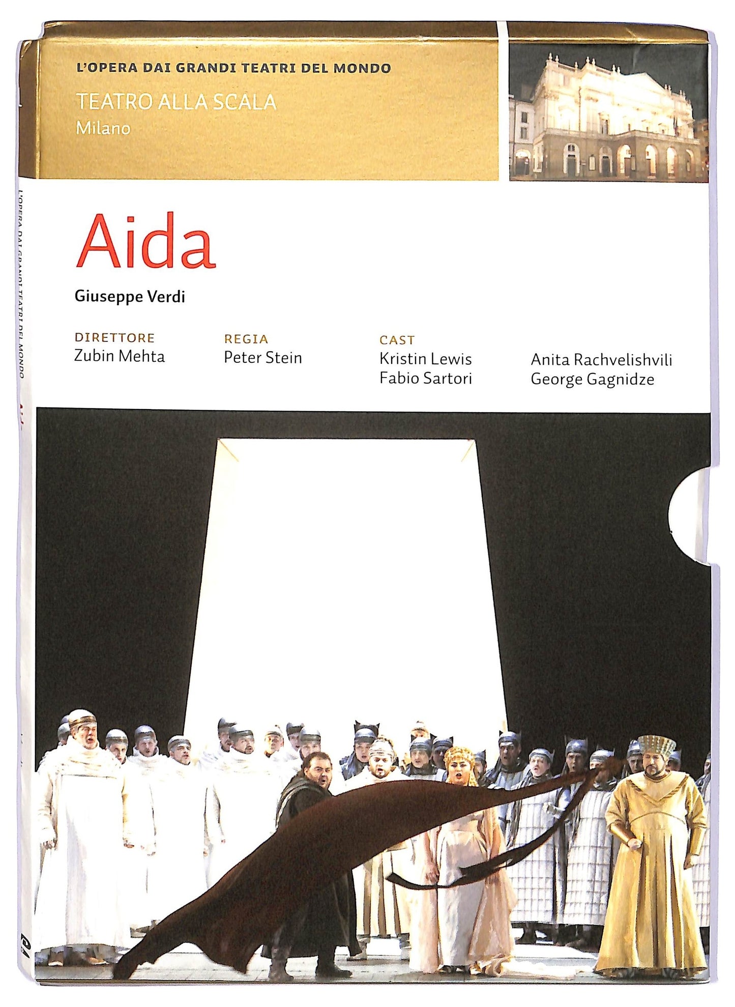 EBOND Aida giuseppe verdi teatro alla scala Milano EDITORIALE DVD D734415