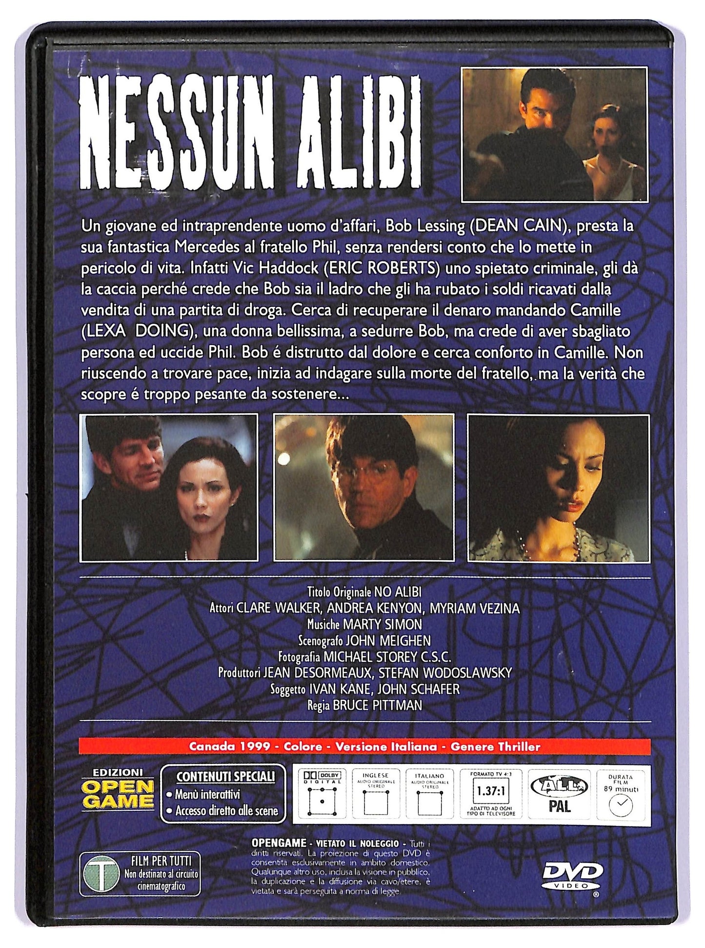 EBOND Nessun alibi EDITORIALE DVD D734416