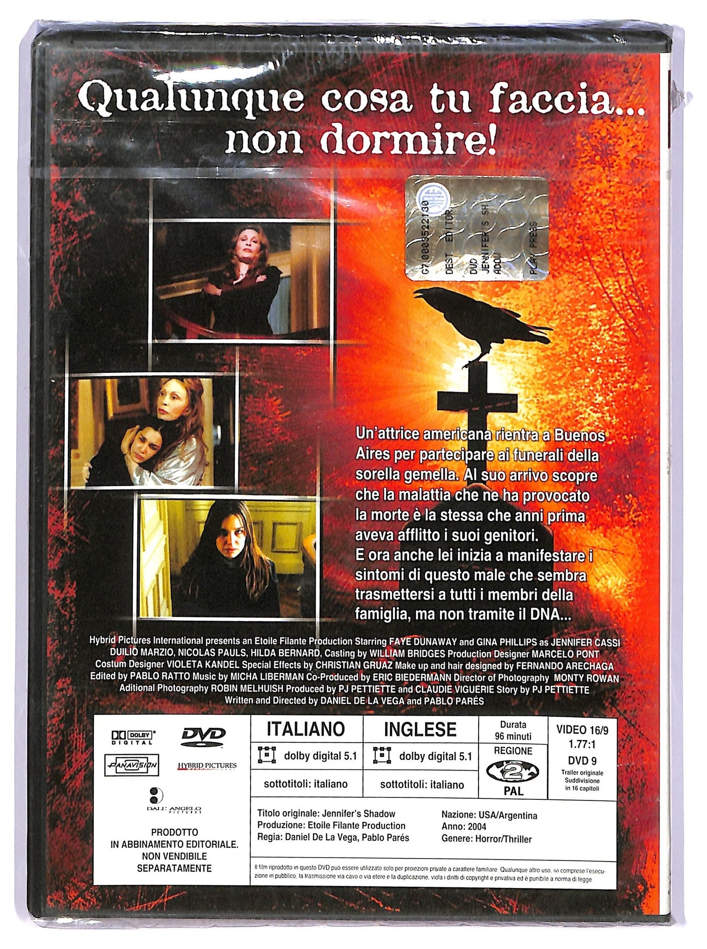 EBOND Jennifer's Shadow DVD EDITORIALE D734432