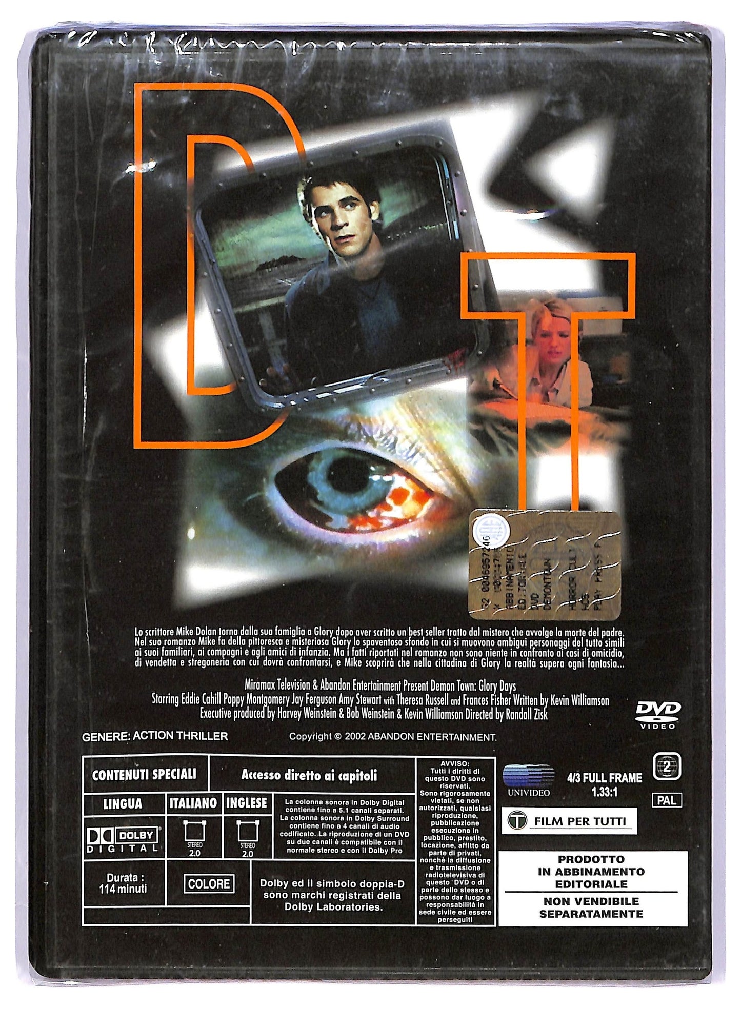 EBOND Demon Town  EDITORIALE DVD D734434