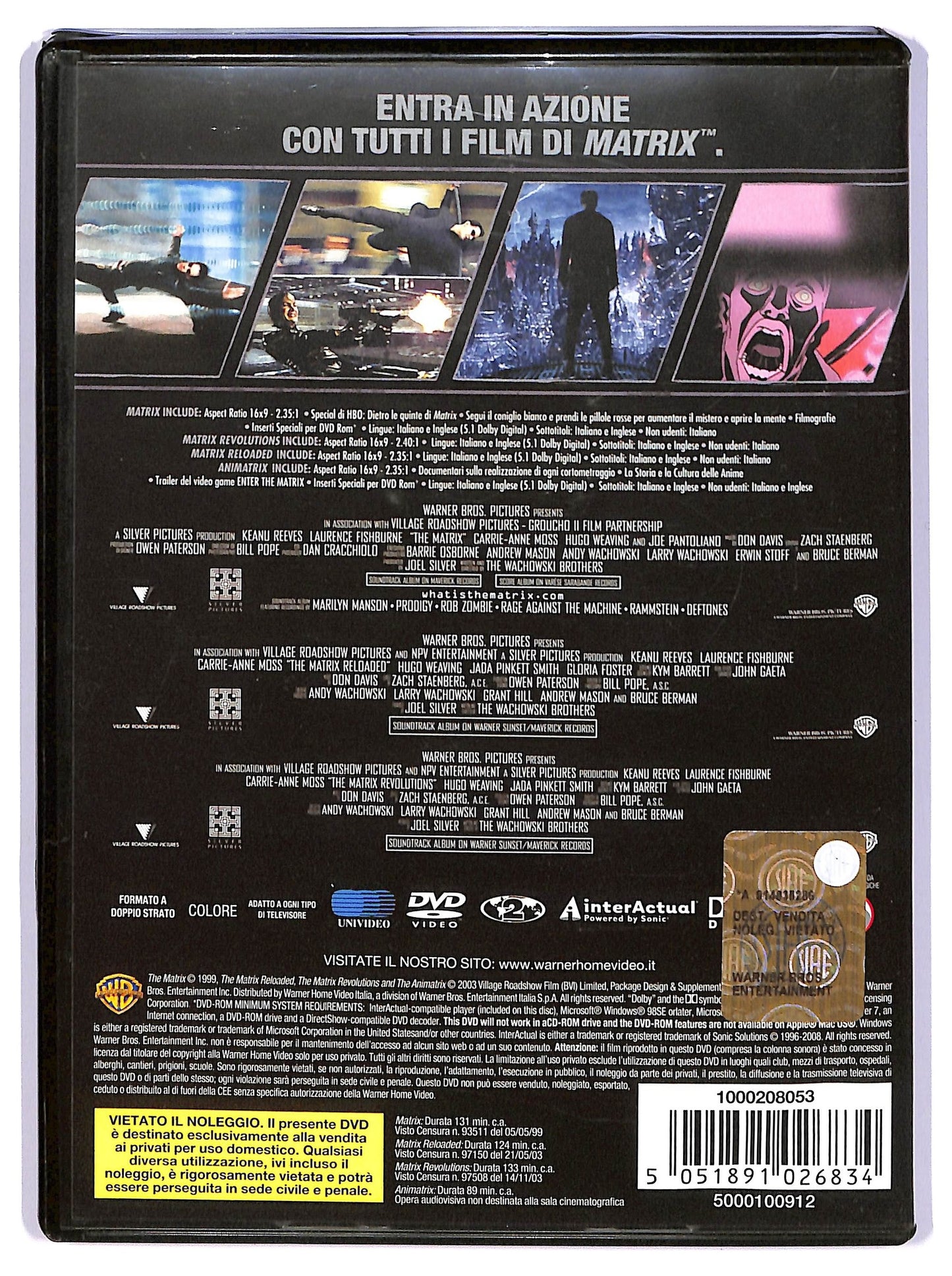 EBOND Matrix Collection DVD D734436