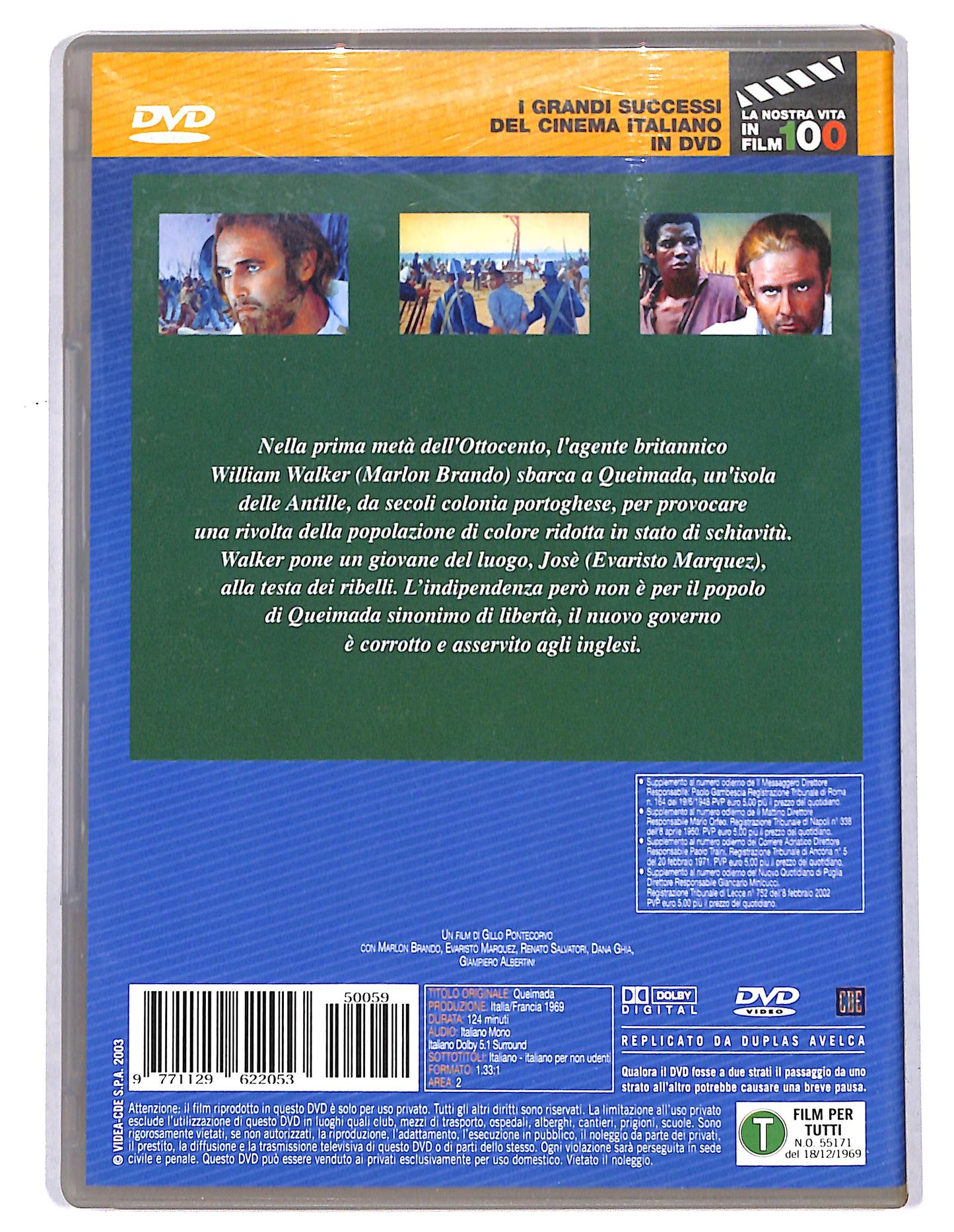 EBOND Queimada EDITORIALE DVD D734648