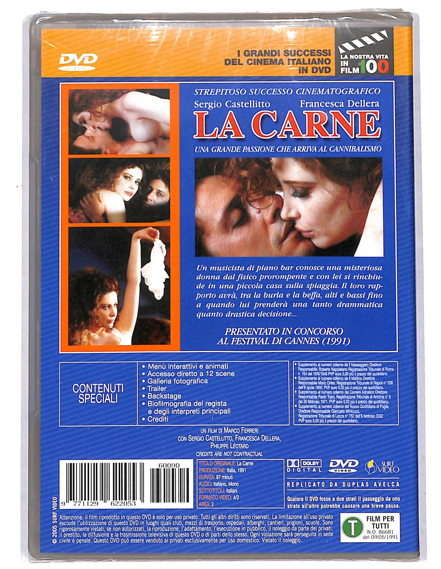 EBOND La carne EDITORIALE DVD D734653