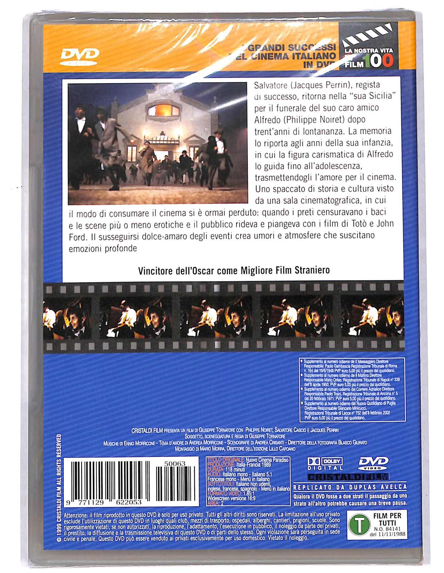 EBOND Nuovo Cinema Paradiso EDITORIALE DVD D734701