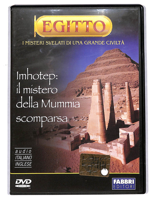 EBOND Egitto - Imhotep:il mistero della Mummia scomparsa EDITORIALE DVD D734734