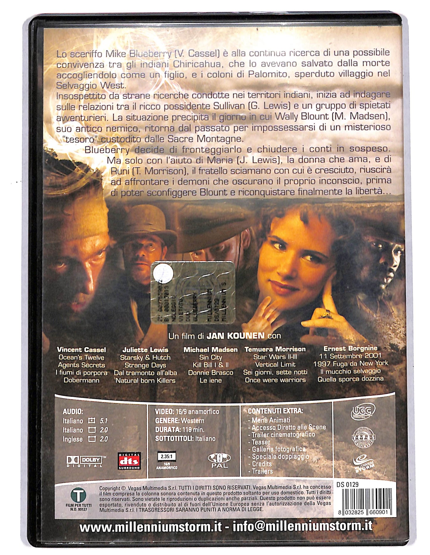 EBOND Blueberry - L'esperienza Segreta DVD D734806