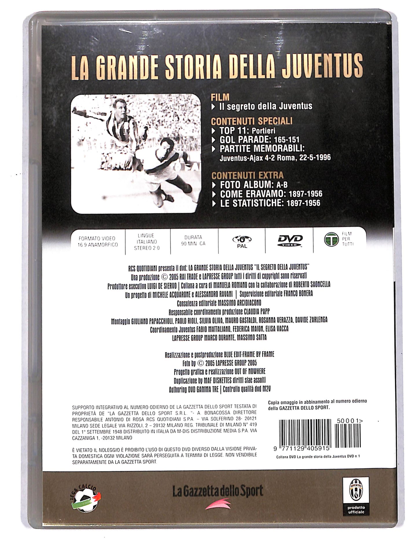 EBOND La Grande Storia Della Juventus Il Segreto Della Juventus Vol1 DVD EDITORIALE D734827