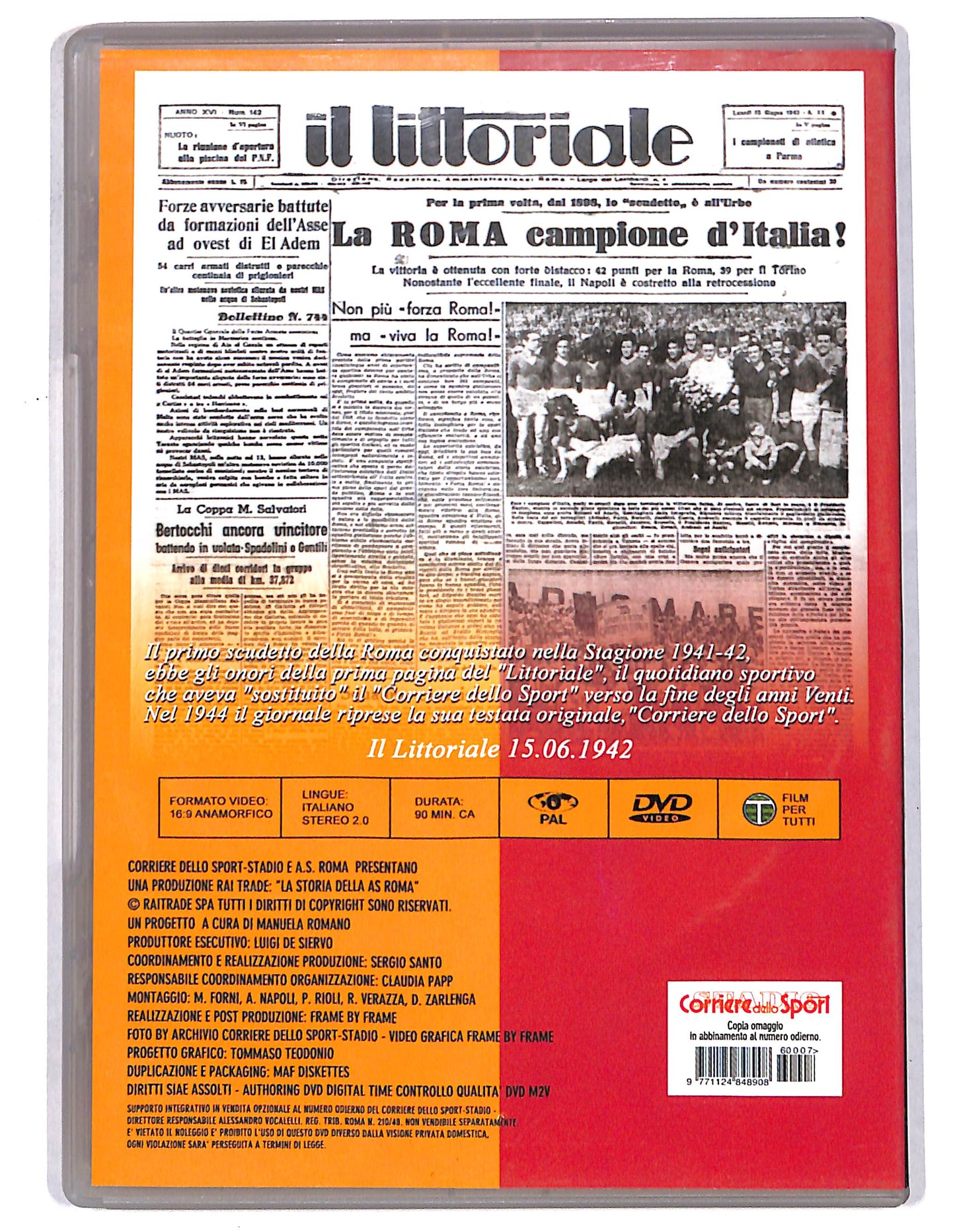 EBOND La storia della as roma volume 1 EDITORIALE DVD D734828