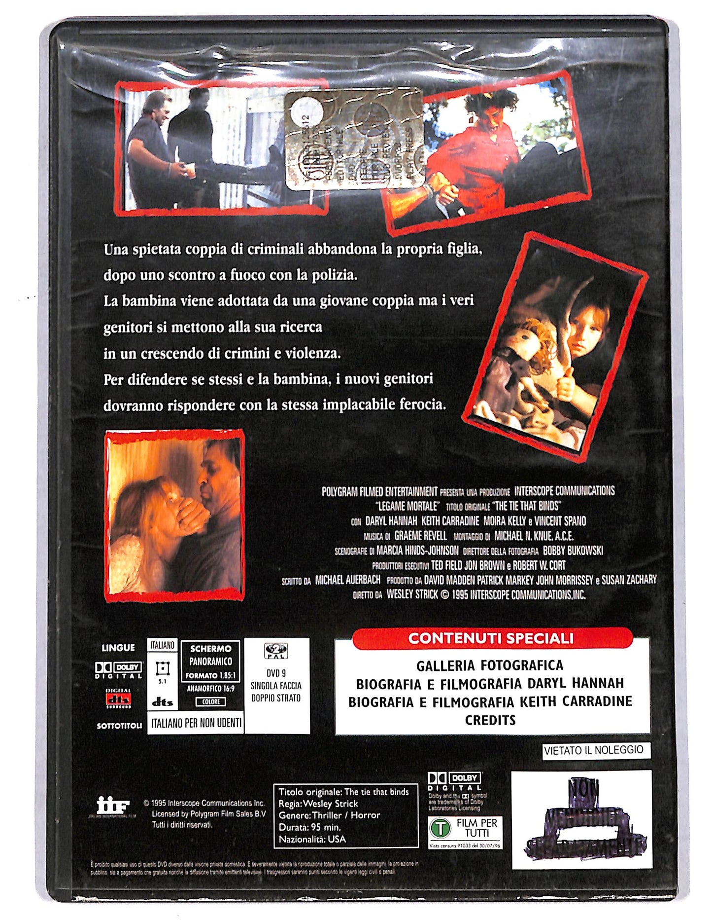 EBOND Legame Mortale  DVD  Editoriale EDITORIALE D734840
