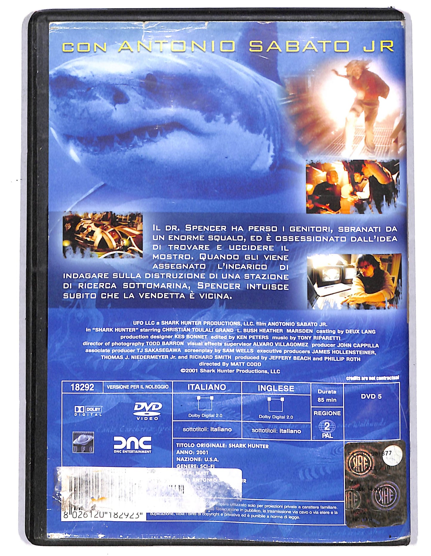 EBOND Shark Hunter DVD D734842