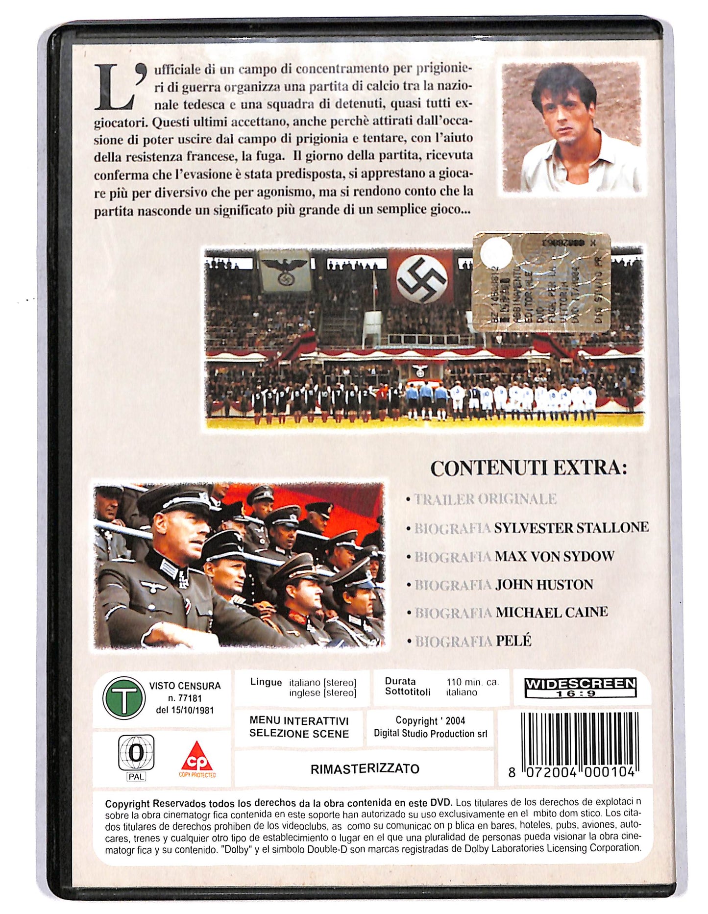 EBOND Fuga per la vittoria DVD D734860