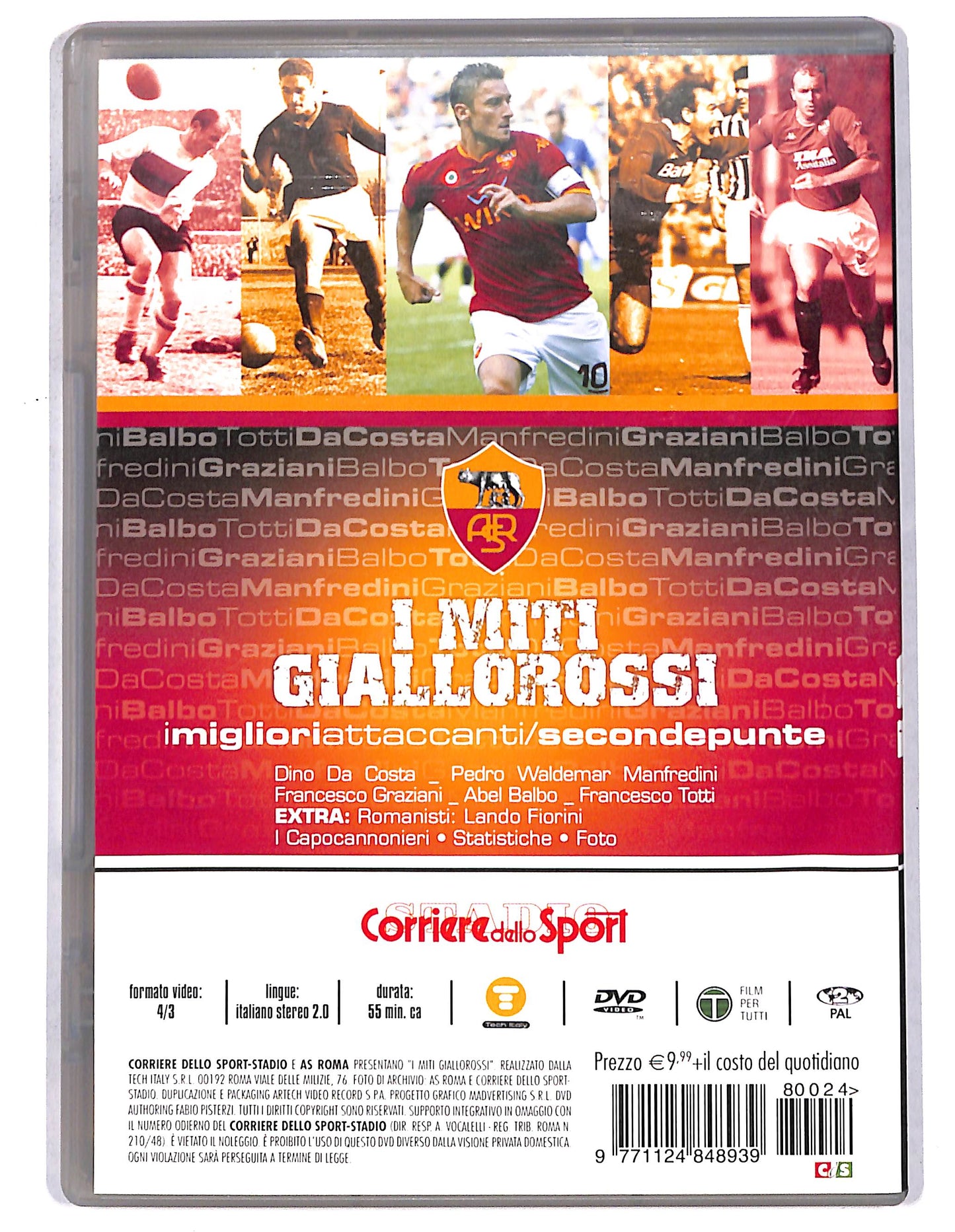 EBOND I Miti Giallorossi i migliori attaccanti seconde puntate EDITORIALE DVD D734923
