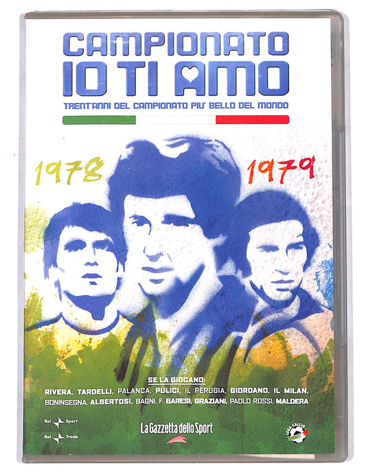 EBOND Campionato io ti amo Vol.1 - 1978-1979 NO SLIPCASE EDITORIALE DVD SLIM D734946