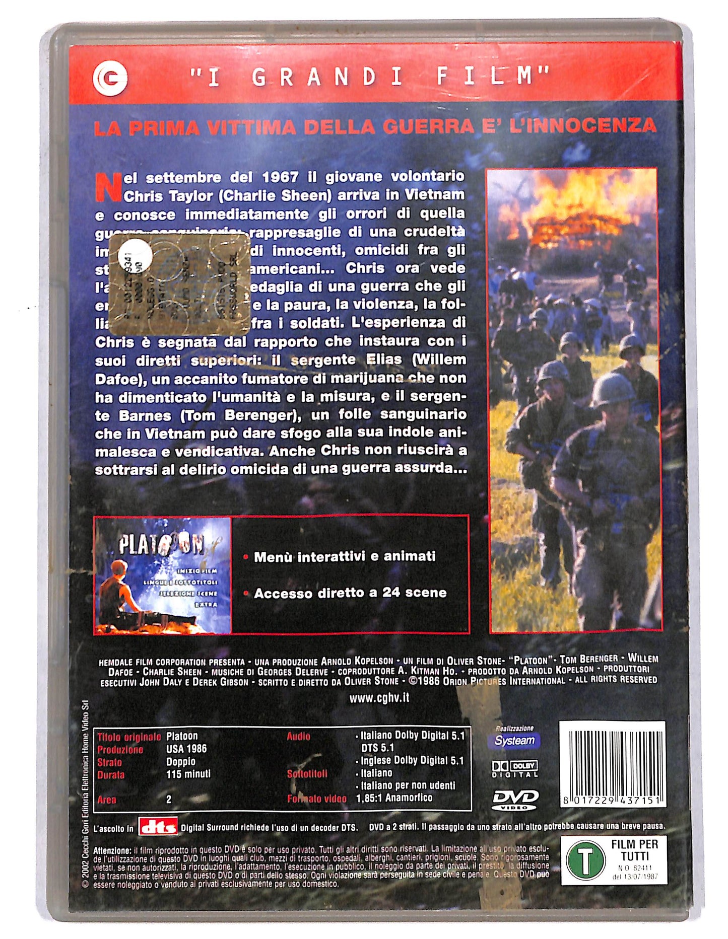 EBOND Platoon DVD D734950