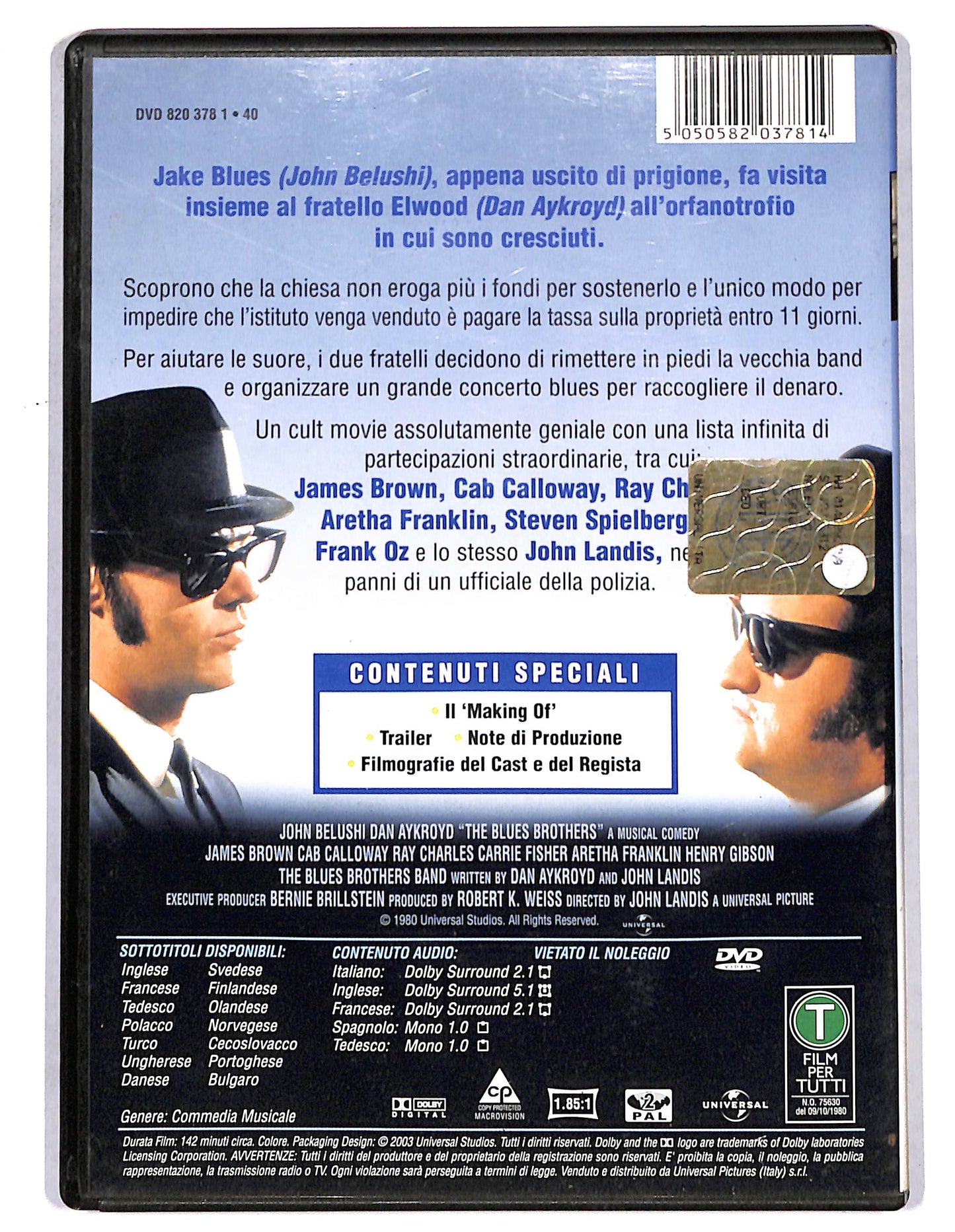 EBOND the blues brothers DVD D734962