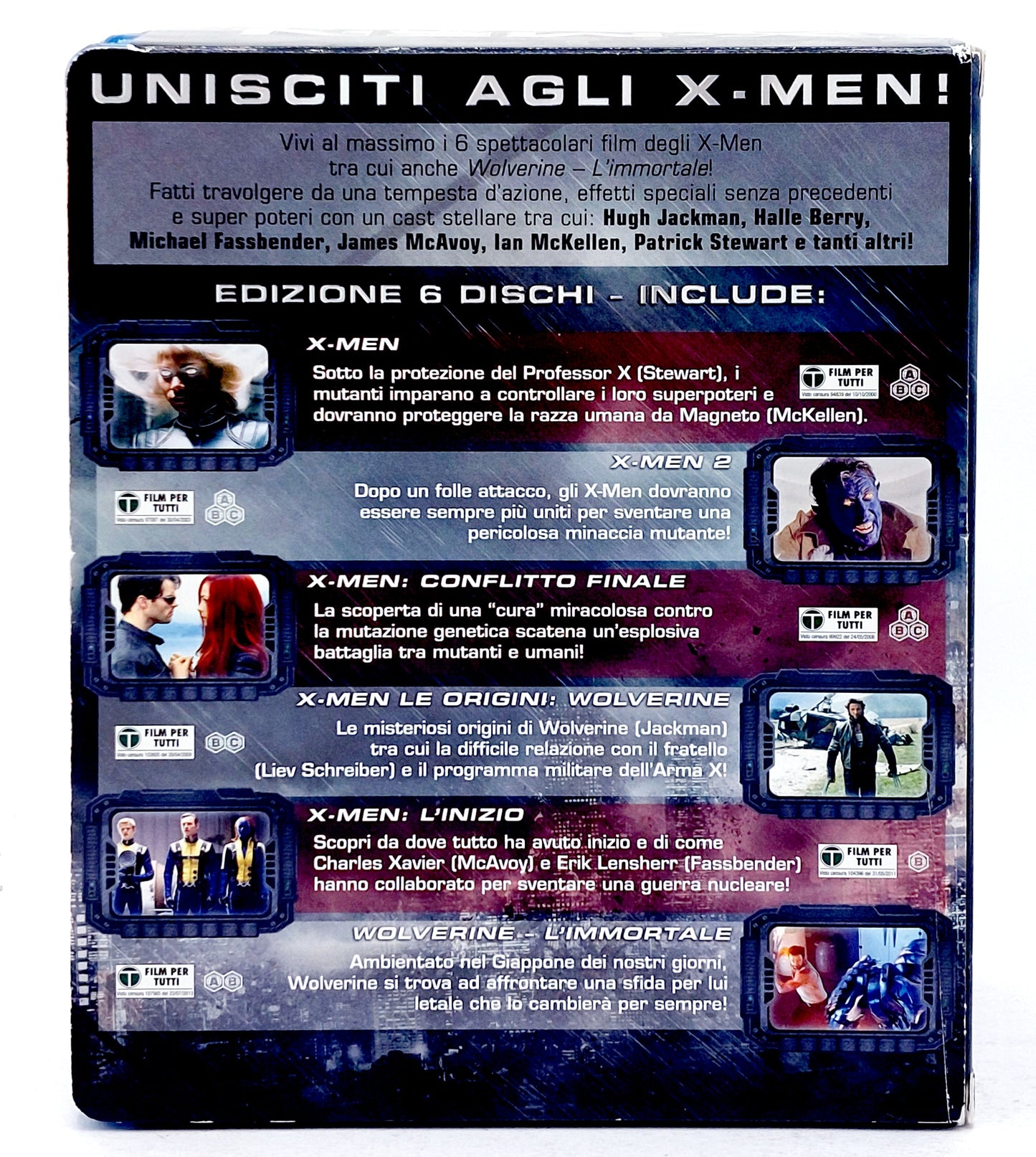 EBOND X-Men -The Complete Saga 6 dischi BLURAY D735104