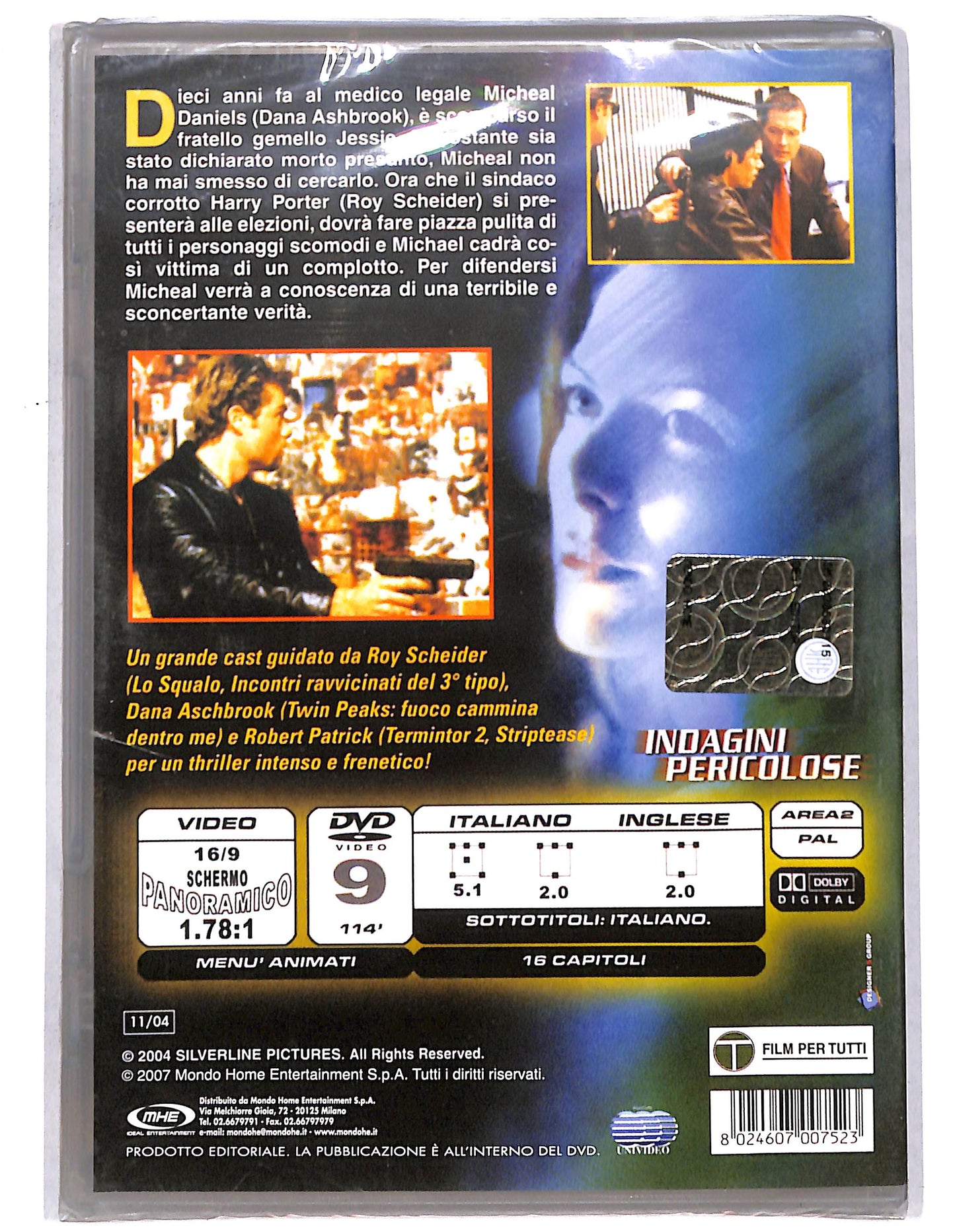 EBOND Indagini Pericolose DVD D735230