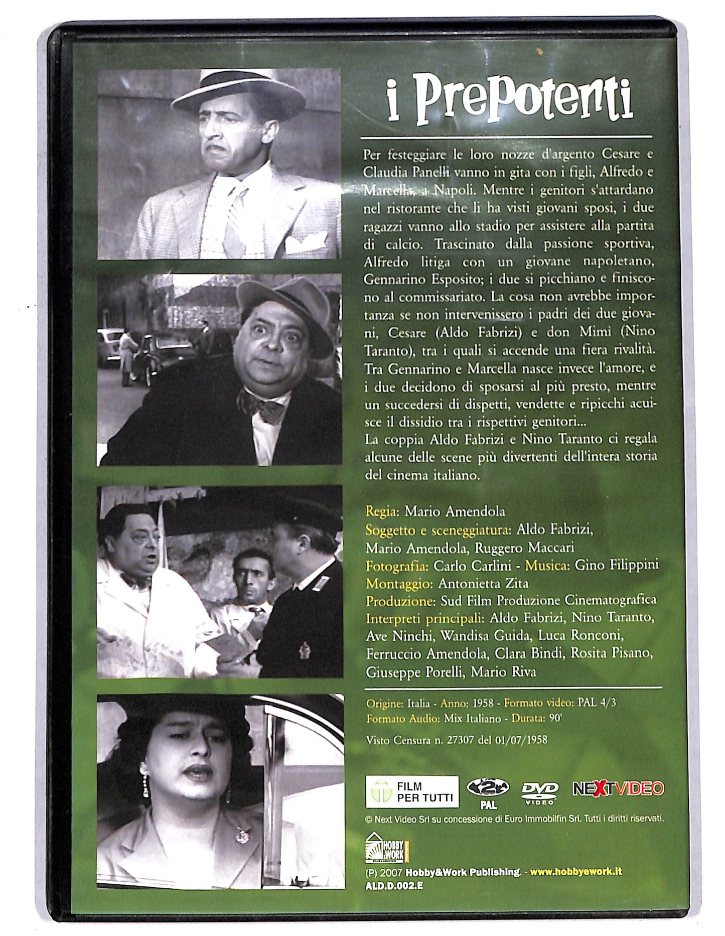 EBOND I prepotenti EDITORIALE DVD D735240