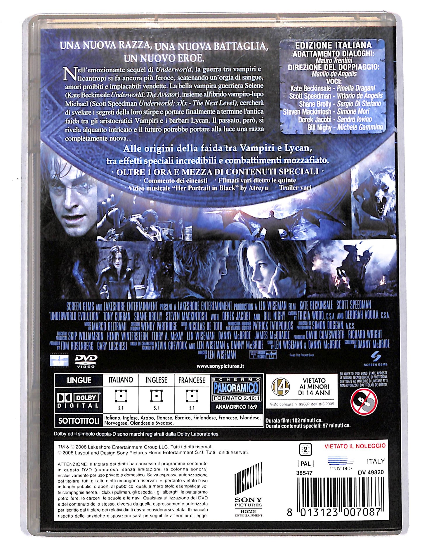 EBOND underworld evolution DVD D735253