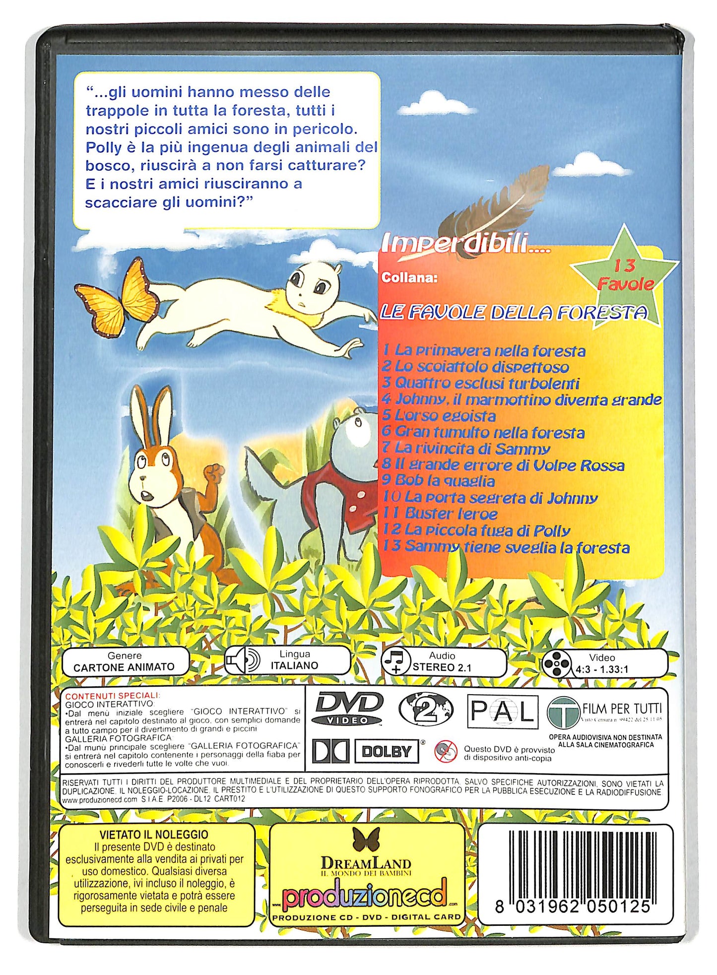 EBOND La piccola fuga di polly - Favola n 12 DVD D735312