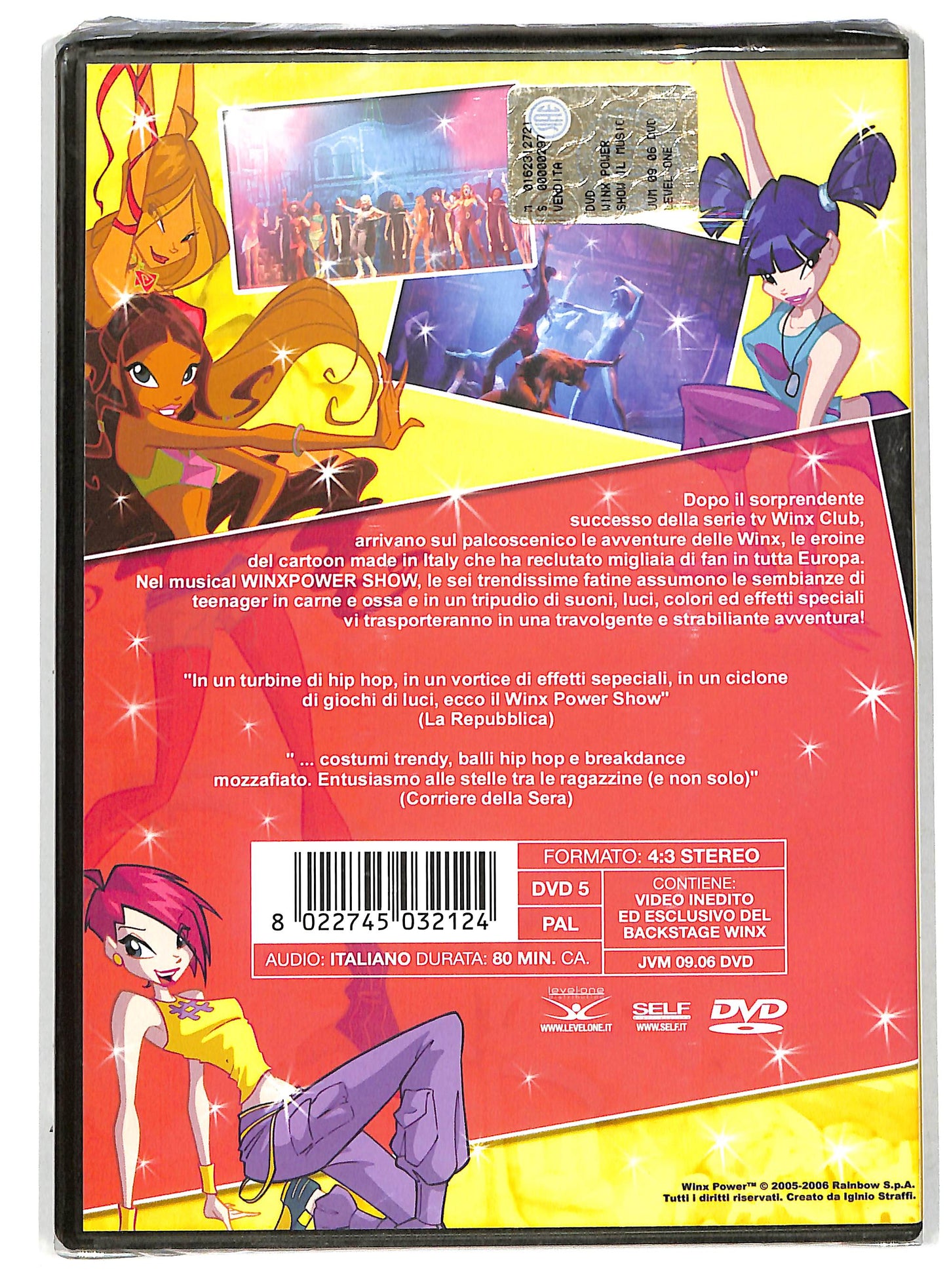 EBOND Winx Power Show DVD D735318