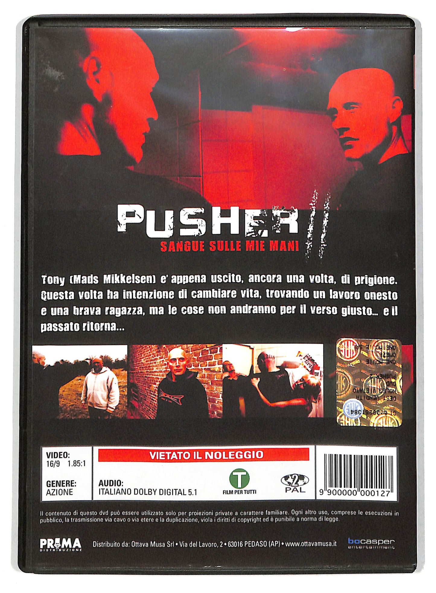 EBOND pusher sangue sulle mie mani DVD D735322