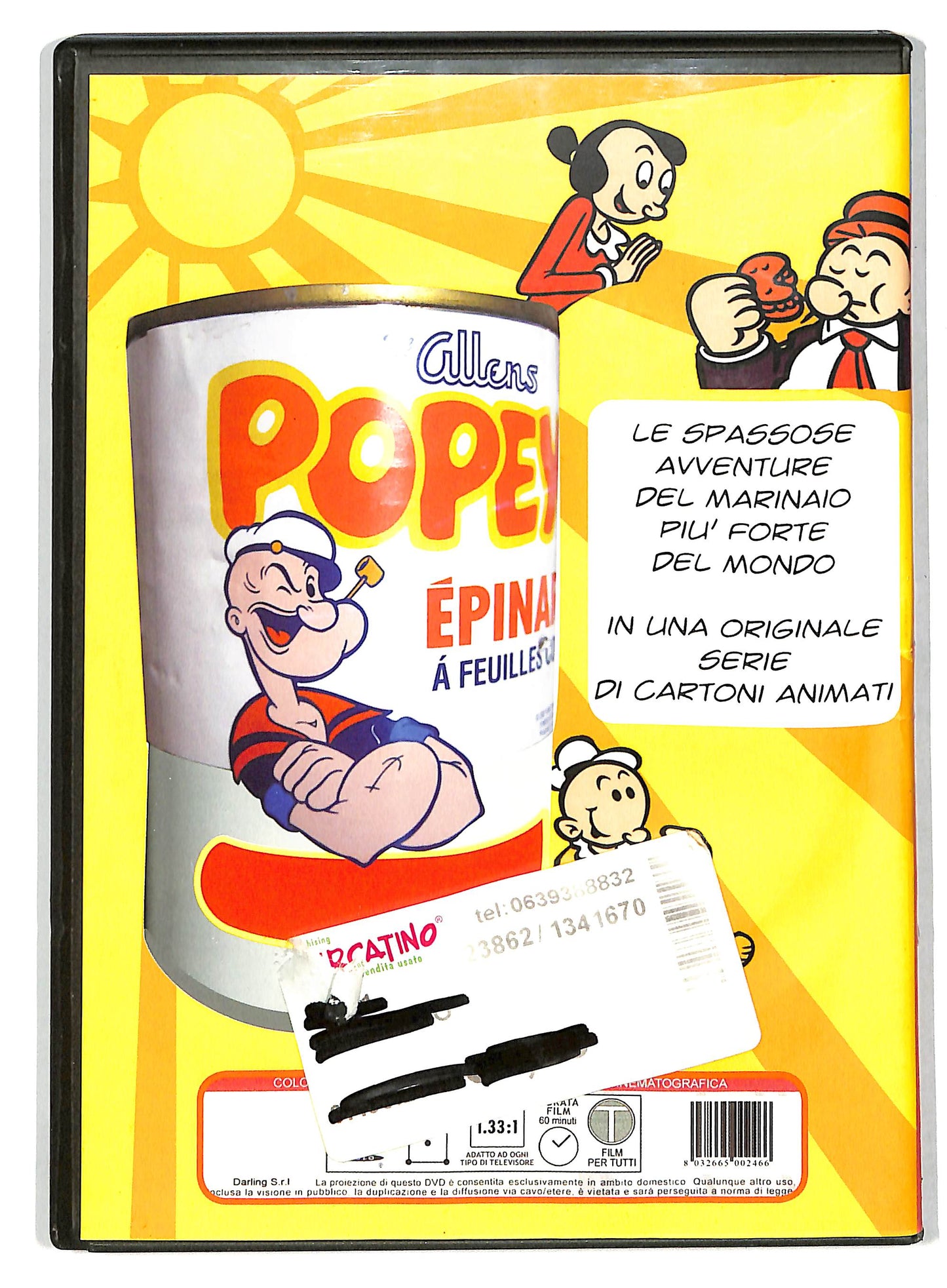 EBOND Braccio di ferro DVD D735333