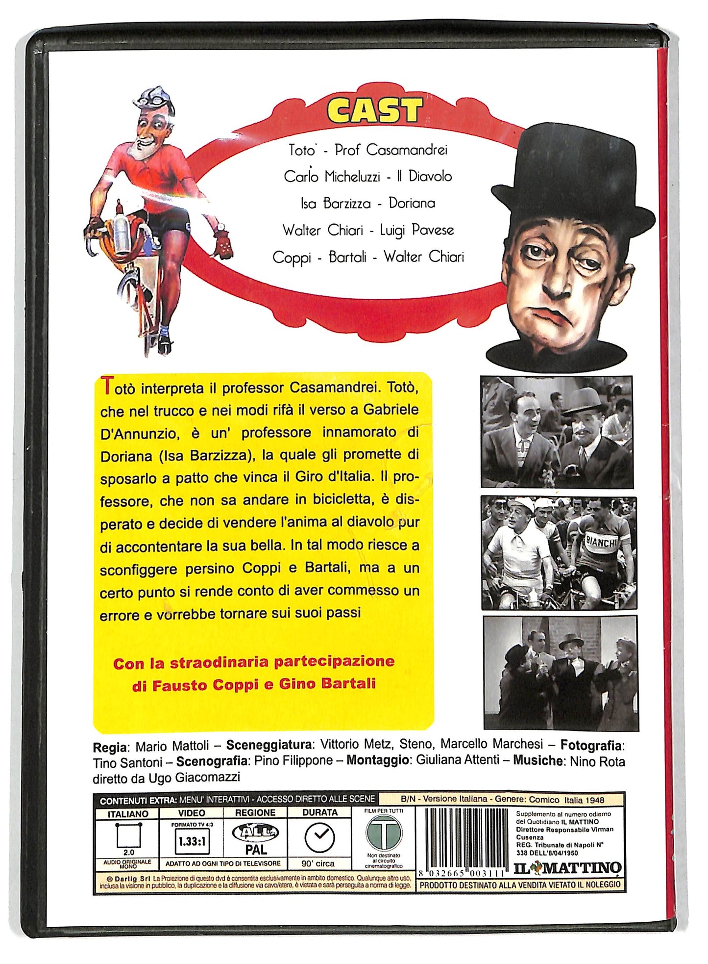 EBOND Toto al Giro d'Italia DVD D735337