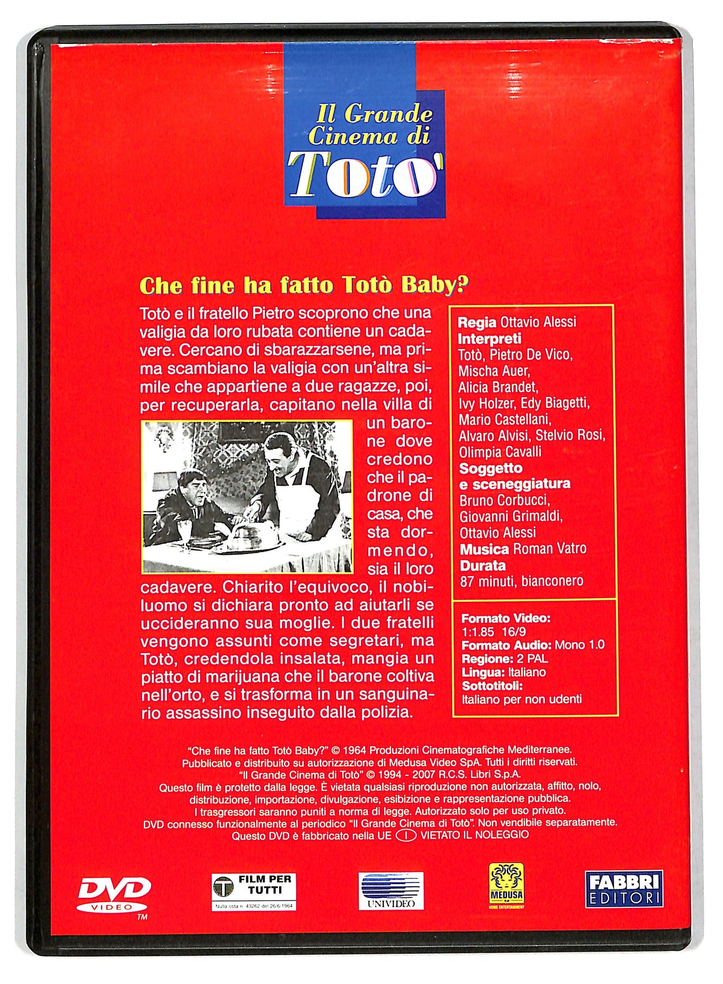 EBOND Che fine ha fatto Toto Baby?  EDITORIALE DVD D735446