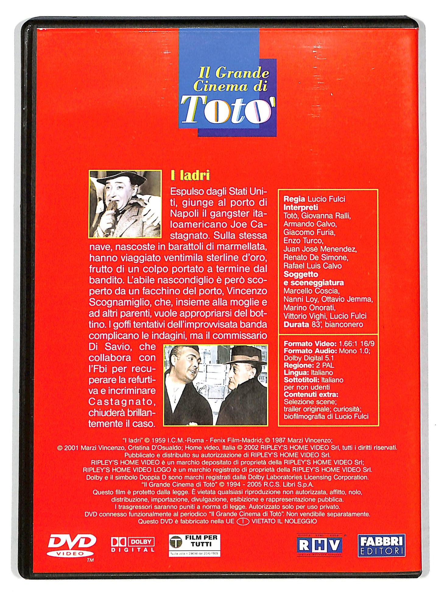 EBOND I ladri  EDITORIALE DVD D735461