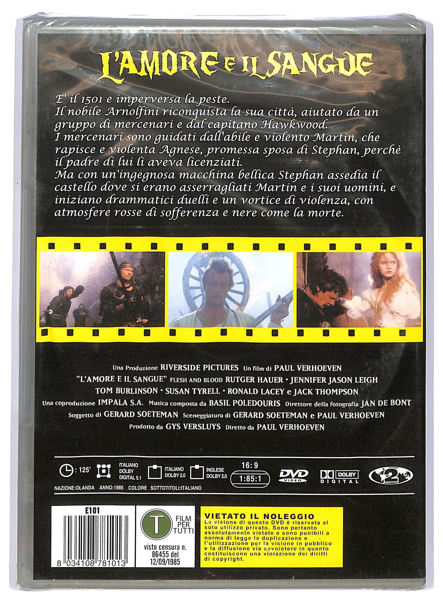 EBOND L'amore e il sangue DVD NOLEGGIO D735715
