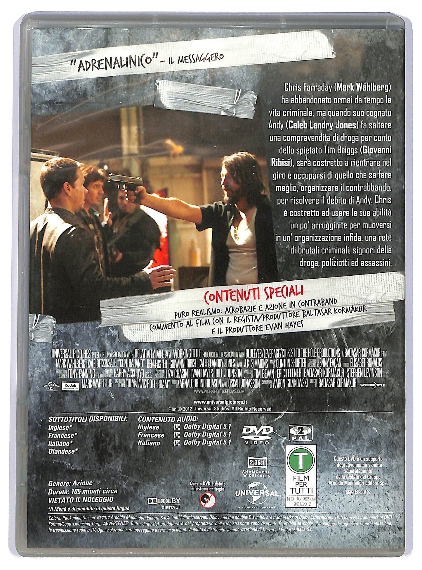 EBOND Contraband EDITORIALE DVD D735716