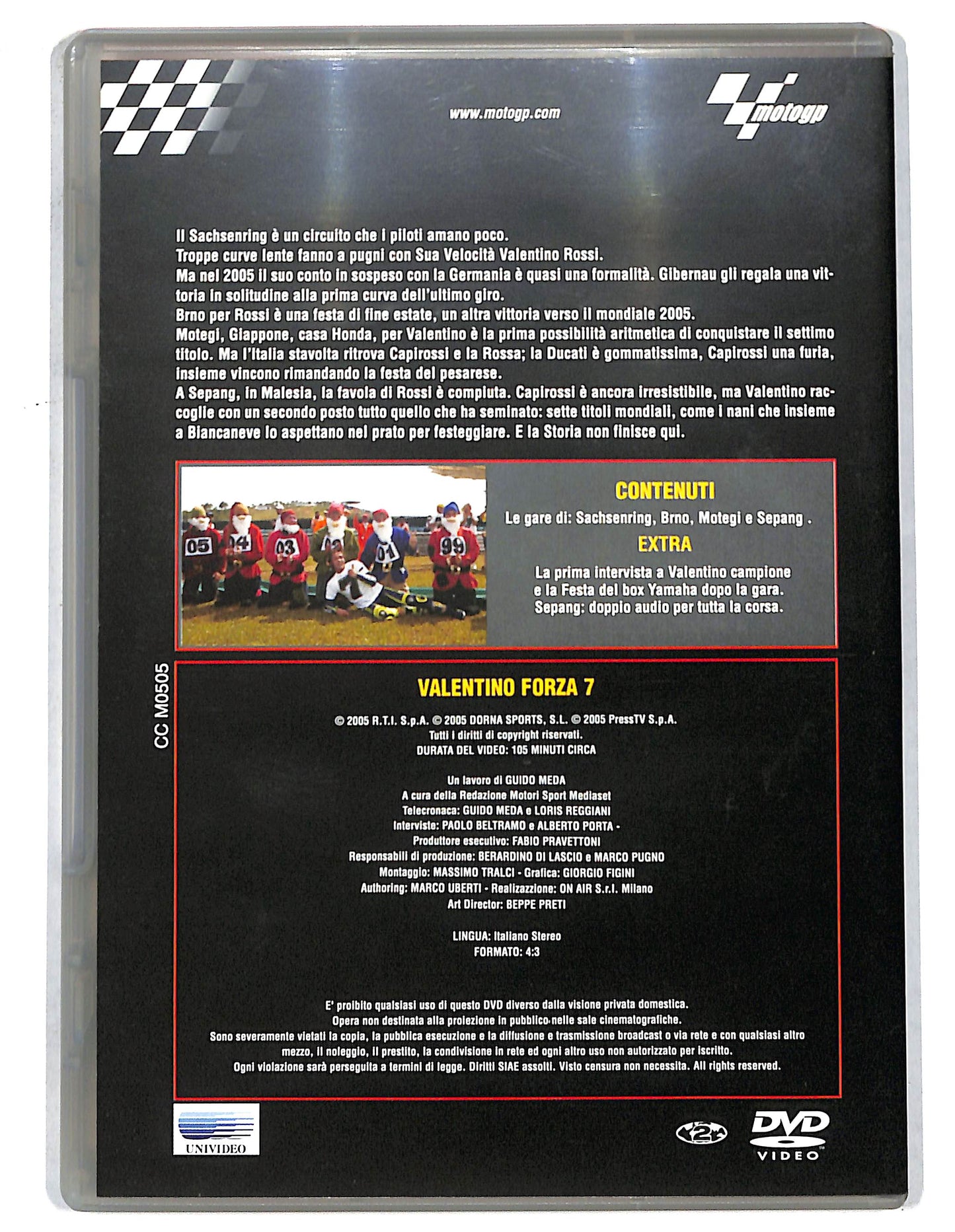 EBOND Valentino forza 7 EDITORIALE DVD D735915