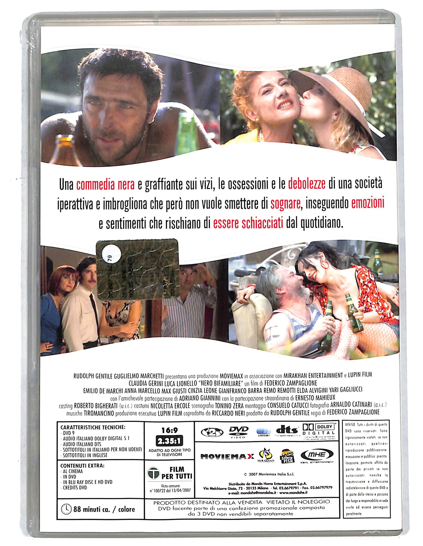 EBOND Nero bifamiliare  EDITORIALE DVD D735933