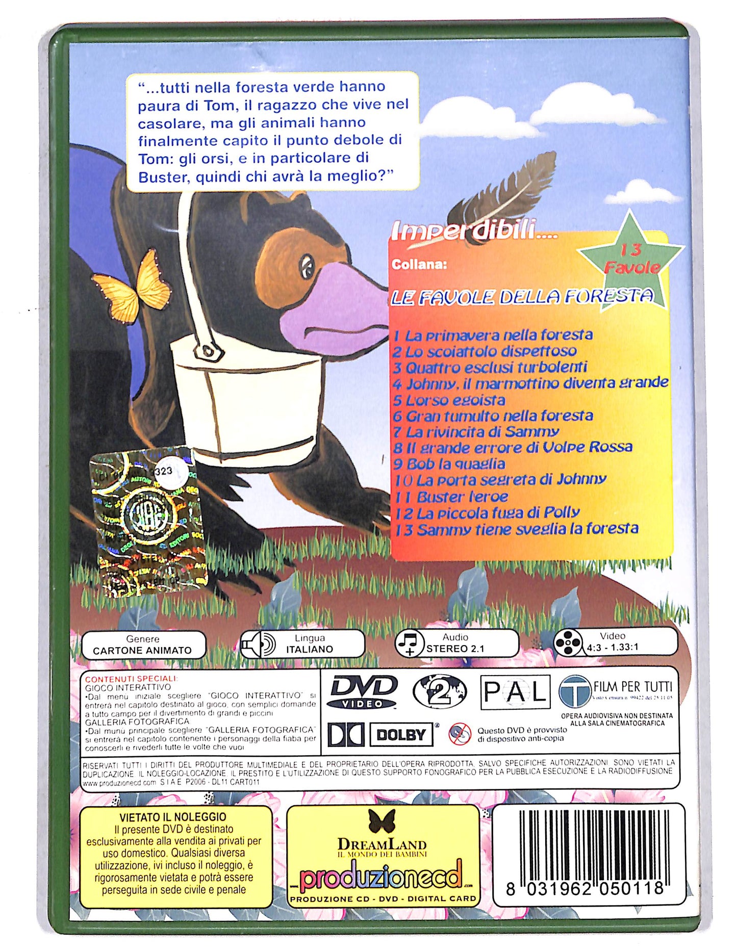 EBOND Buster l'eroe - favola n 11 DVD D735956