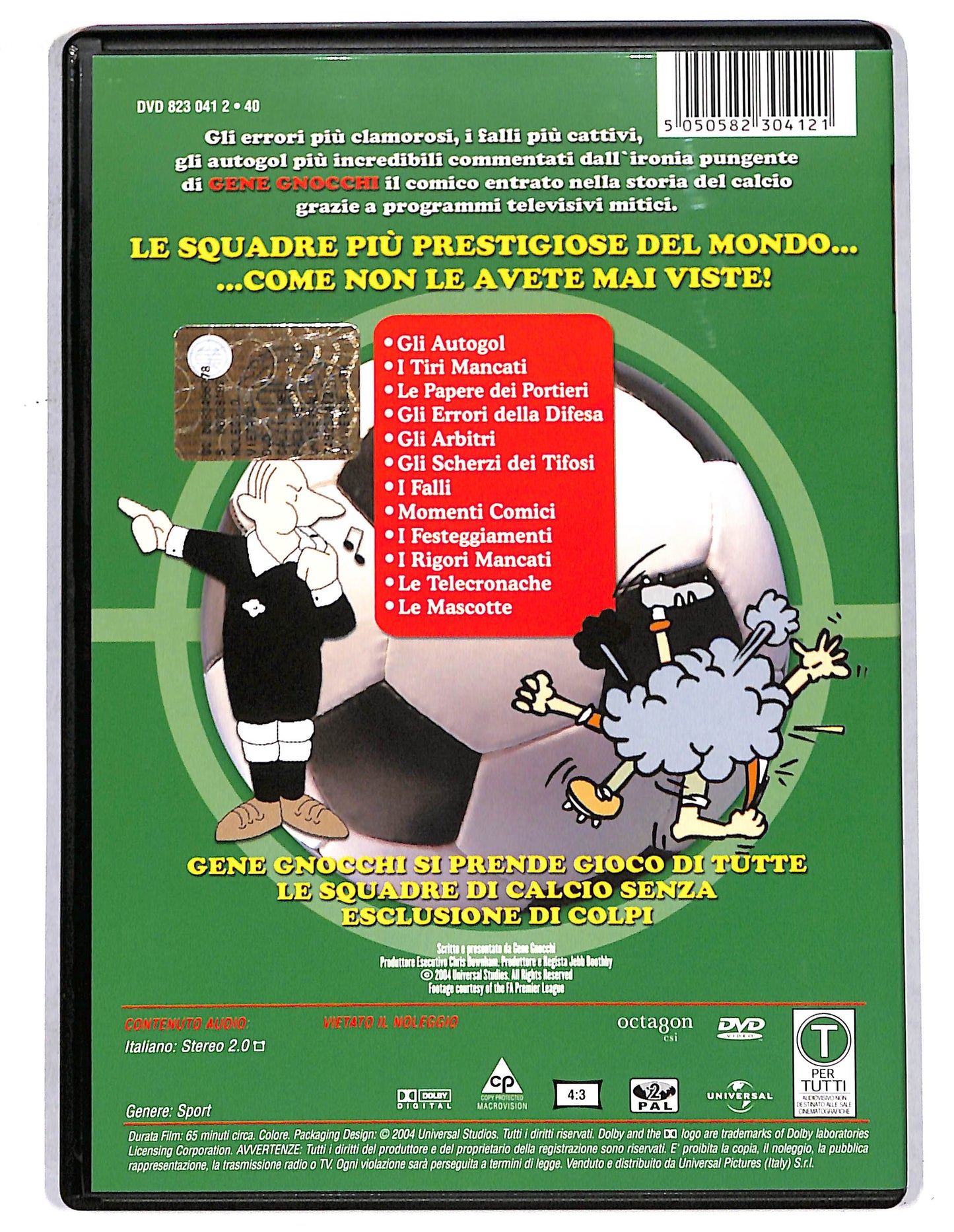 EBOND il calcio nel pallone DVD D736001