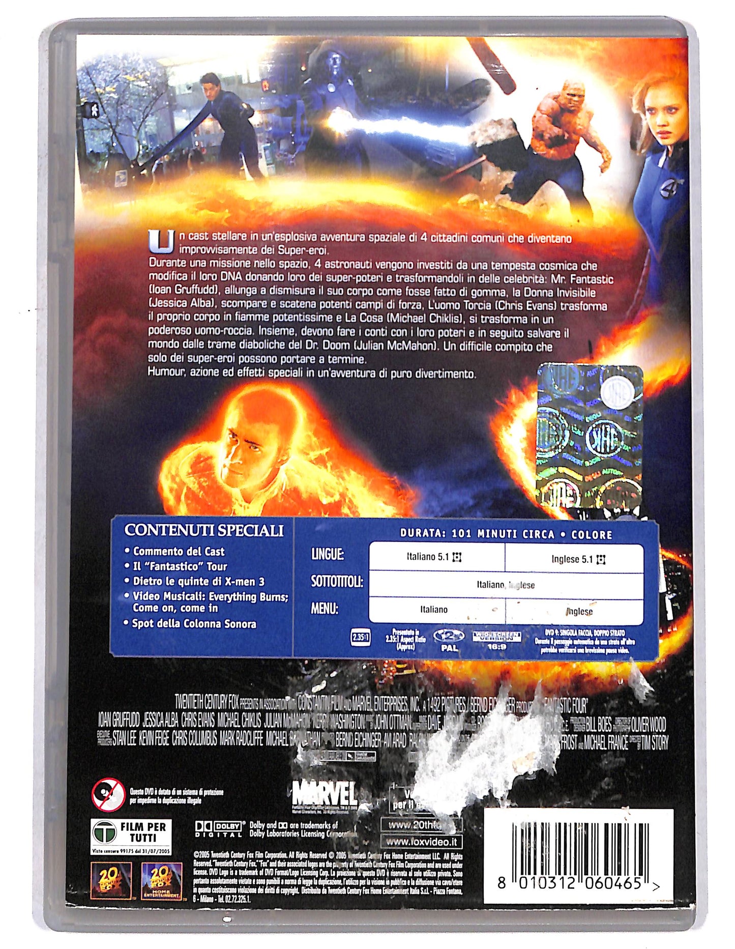 EBOND i fantastici 4 DVD D736042
