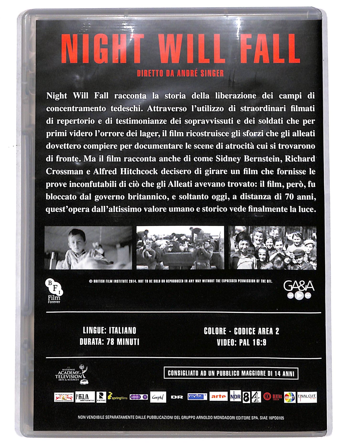 EBOND Night Will Fall DVD D736055