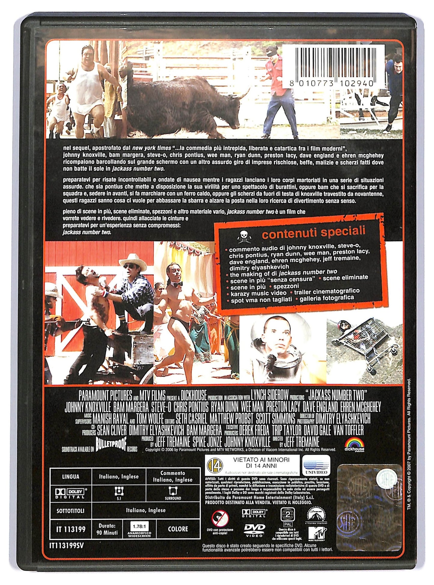 EBOND Jackass Number Two - Il Film UNCUT DVD D736306