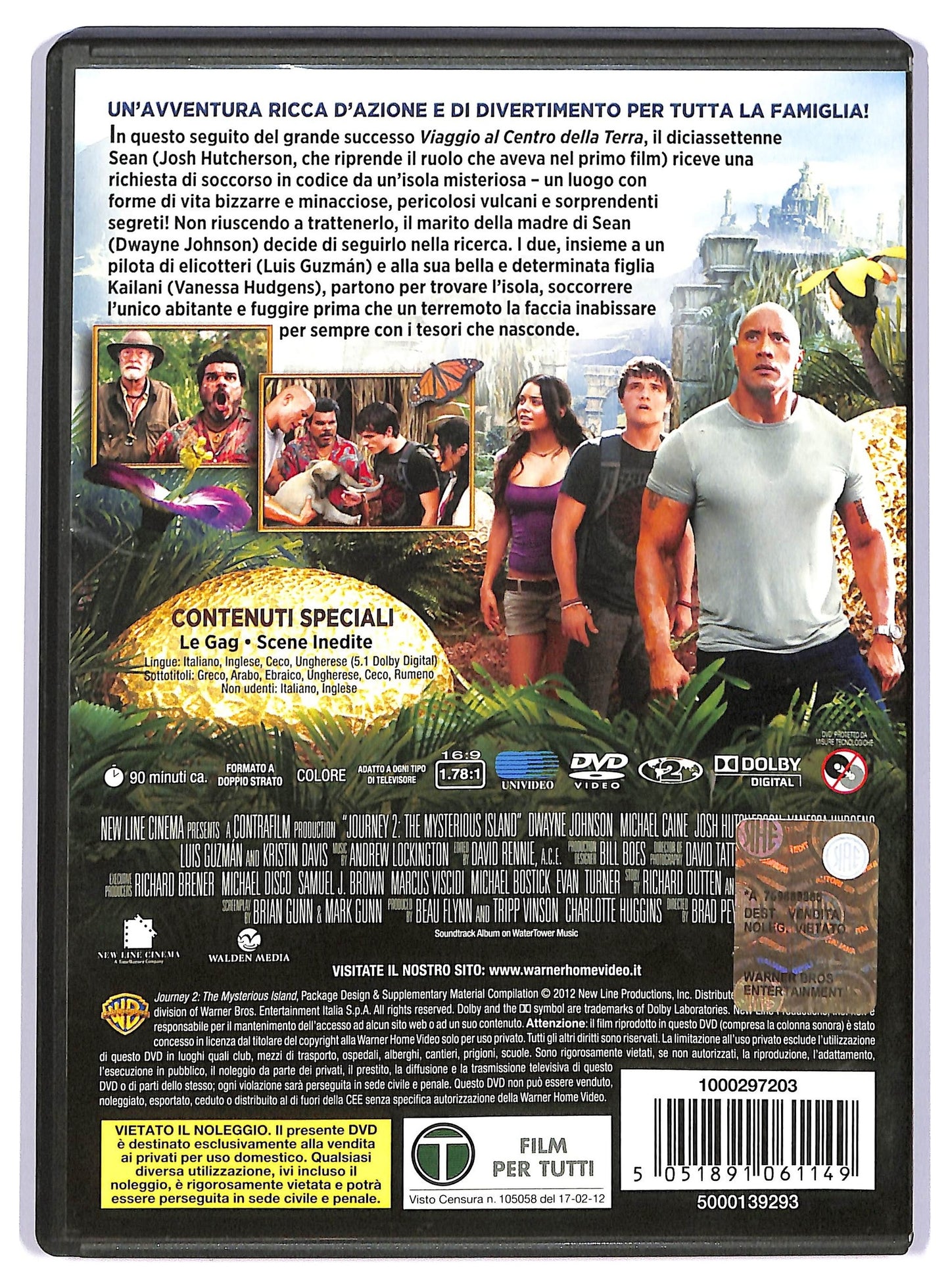 EBOND Viaggio nell'isola misteriosa NOLEGGIO DVD D736435