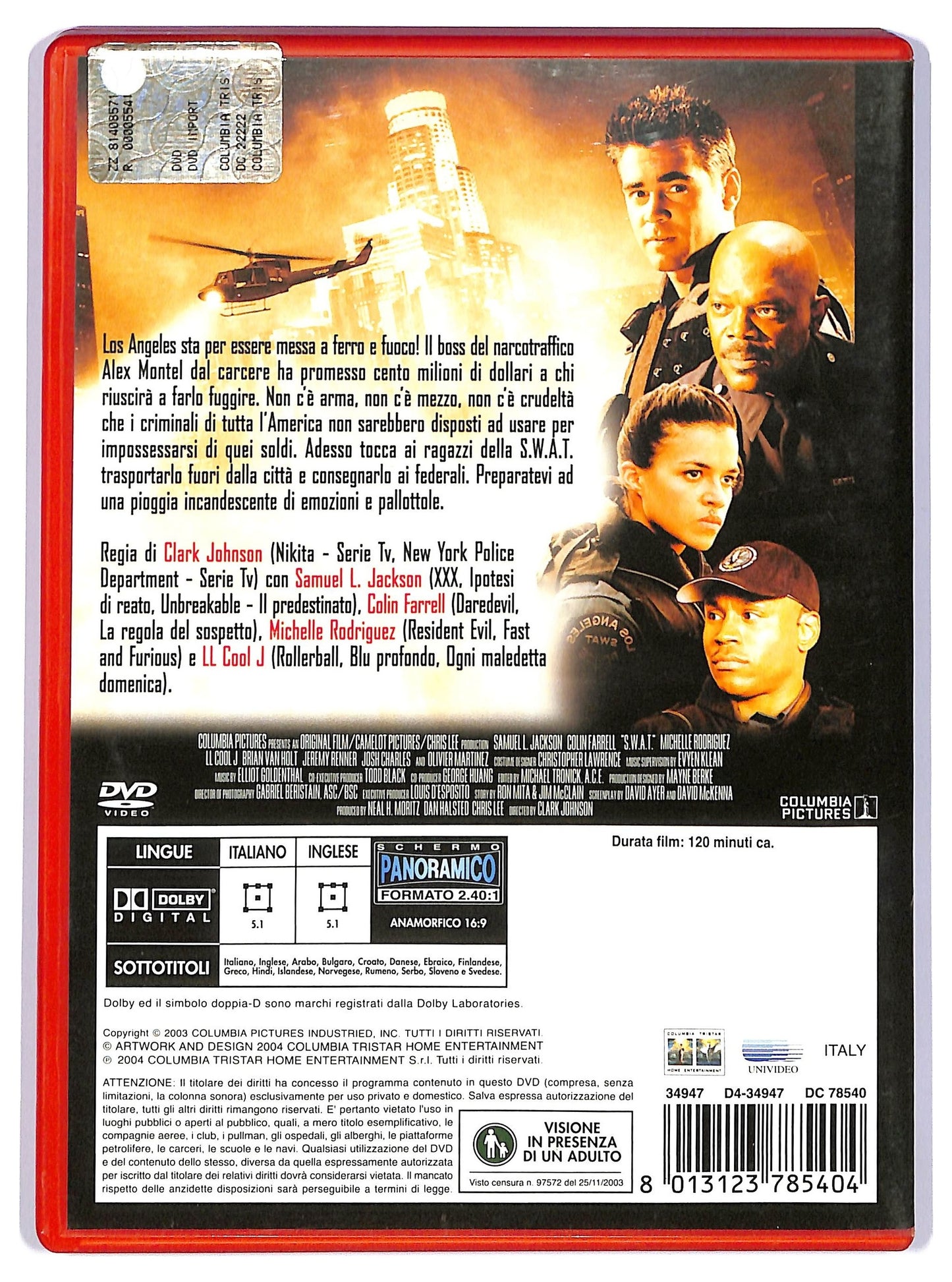 EBOND S.W.A.T. - Squadra speciale anticrimine NOLEGGIO DVD D736518