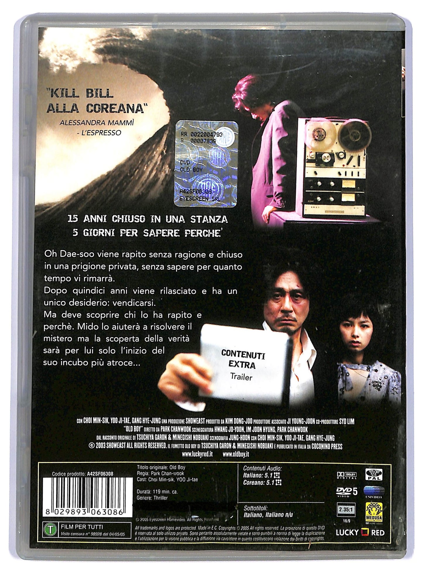EBOND old boy  NOLEGGIO DVD D736556