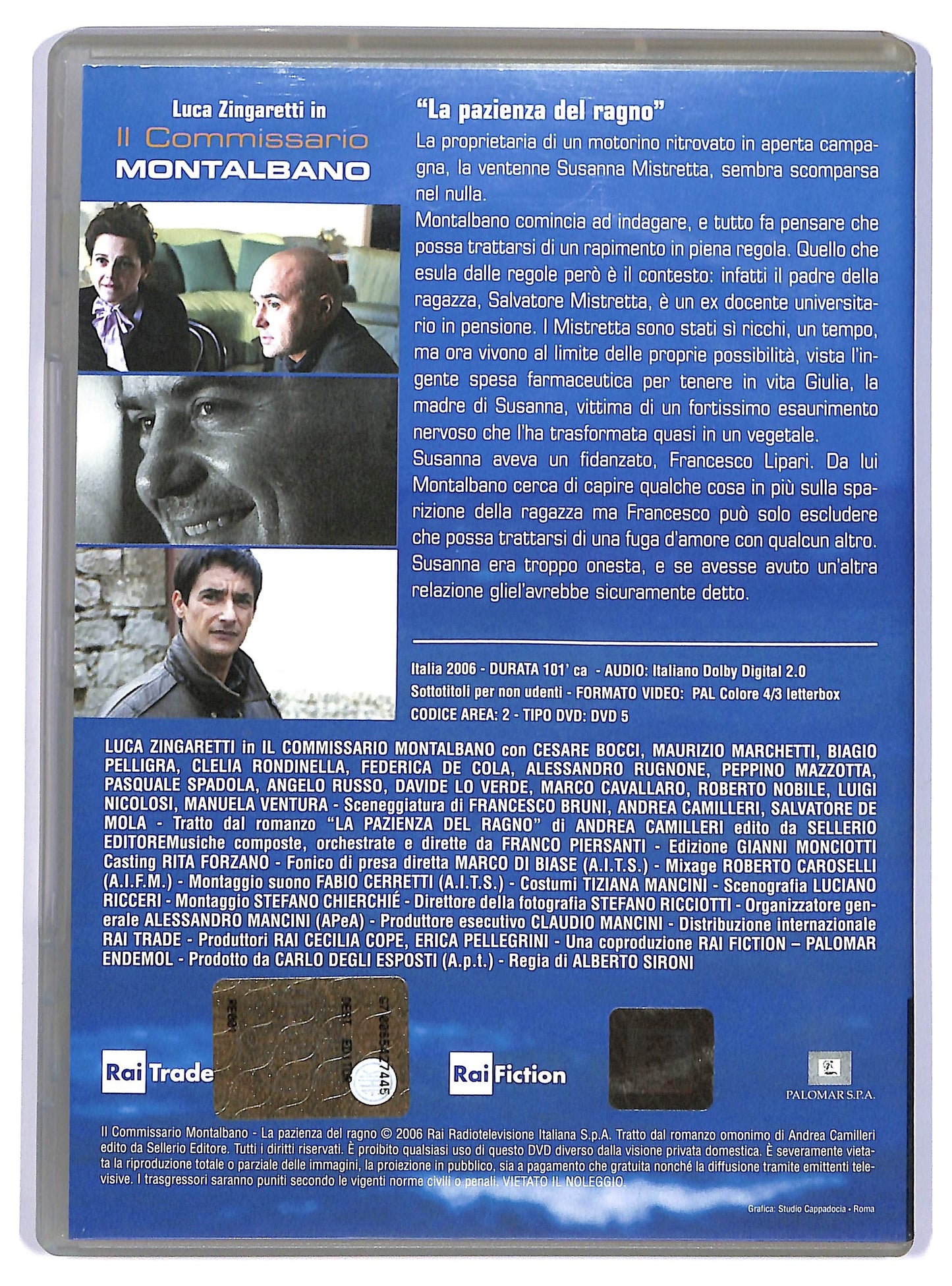 EBOND Il commissario montalbano - la pazienza del ragno EDITORIALE DVD D736618