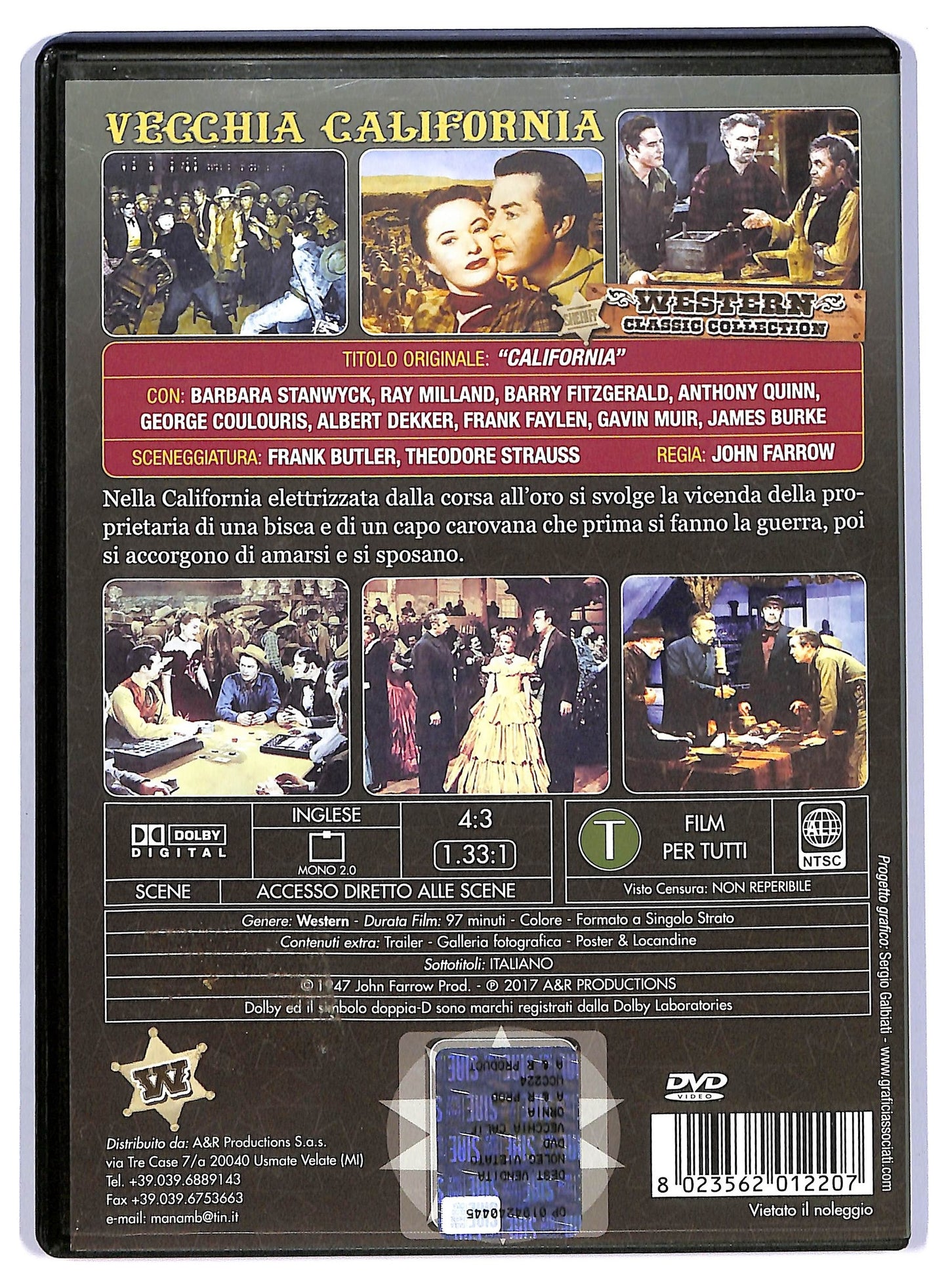 EBOND Vecchia California DVD D736622