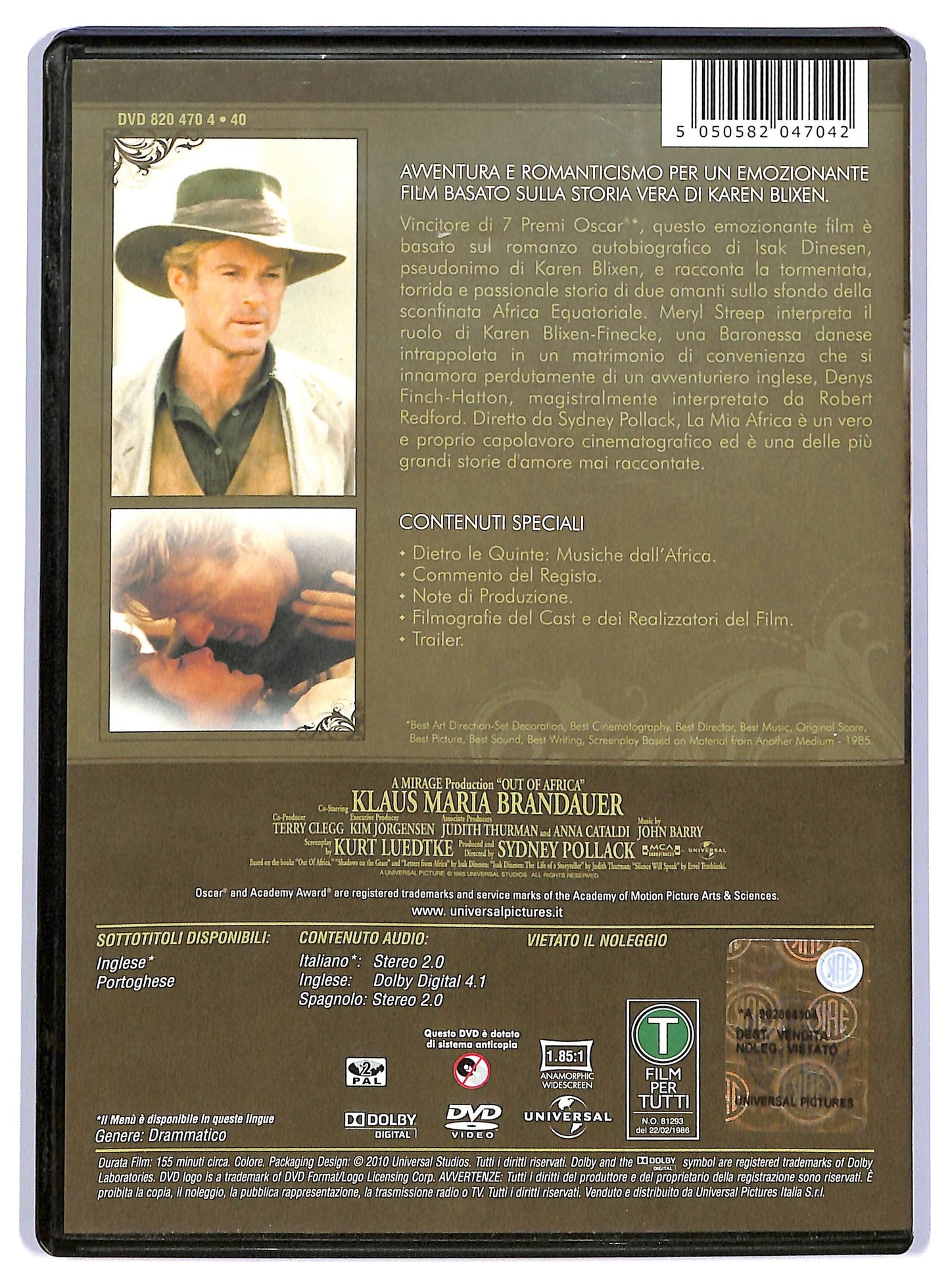 EBOND La mia Africa DVD D736634