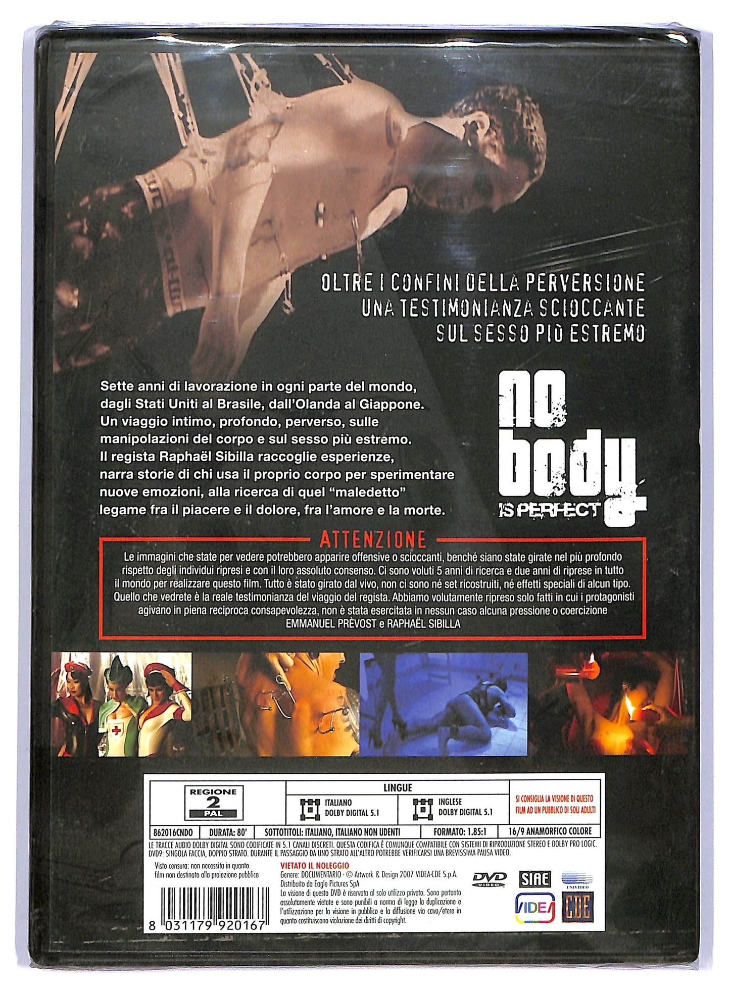 EBOND No Body Is Perfect DVD D736704